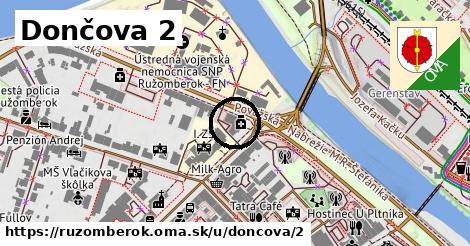 Dončova 2, Ružomberok