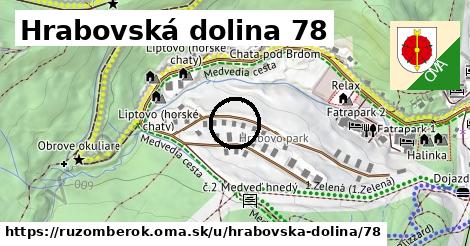 Hrabovská dolina 78, Ružomberok