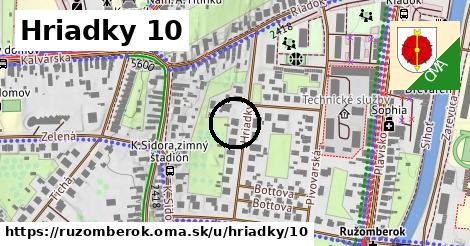 Hriadky 10, Ružomberok