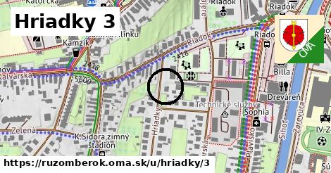 Hriadky 3, Ružomberok