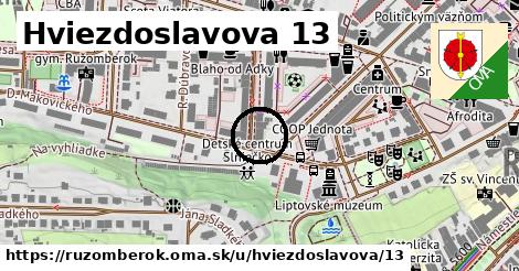 Hviezdoslavova 13, Ružomberok