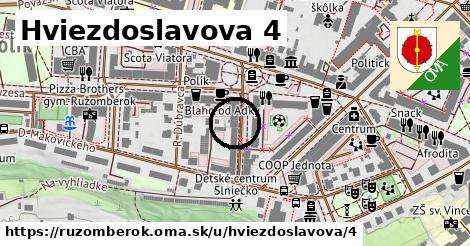 Hviezdoslavova 4, Ružomberok