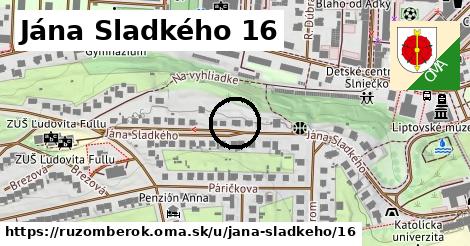 Jána Sladkého 16, Ružomberok