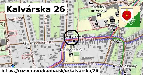 Kalvárska 26, Ružomberok