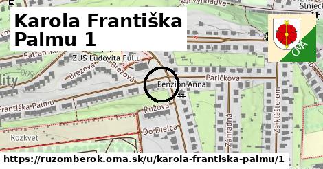 Karola Františka Palmu 1, Ružomberok