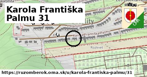 Karola Františka Palmu 31, Ružomberok