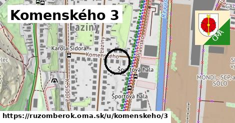 Komenského 3, Ružomberok