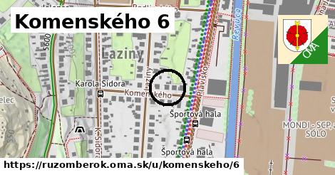 Komenského 6, Ružomberok