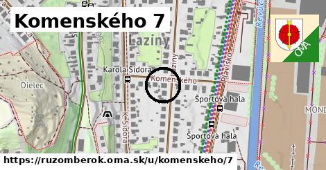 Komenského 7, Ružomberok