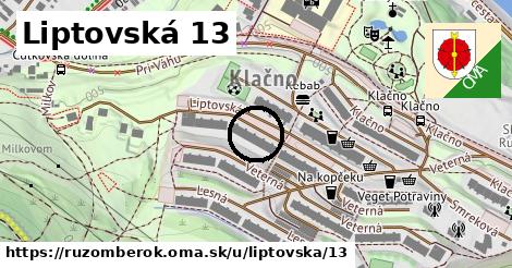 Liptovská 13, Ružomberok