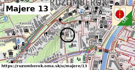 Majere 13, Ružomberok