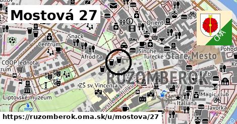 Mostová 27, Ružomberok