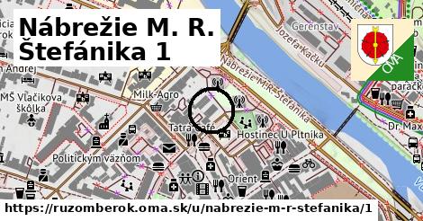 Nábrežie M. R. Štefánika 1, Ružomberok