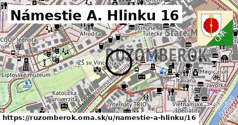 Námestie A. Hlinku 16, Ružomberok