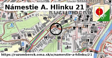 Námestie A. Hlinku 21, Ružomberok