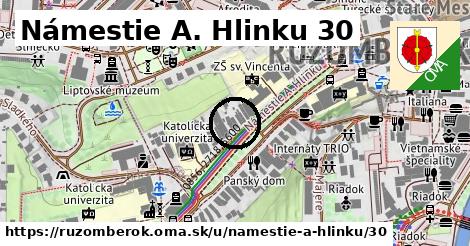 Námestie A. Hlinku 30, Ružomberok