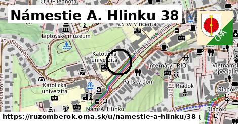 Námestie A. Hlinku 38, Ružomberok