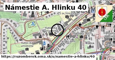 Námestie A. Hlinku 40, Ružomberok