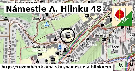 Námestie A. Hlinku 48, Ružomberok