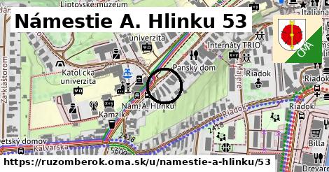 Námestie A. Hlinku 53, Ružomberok