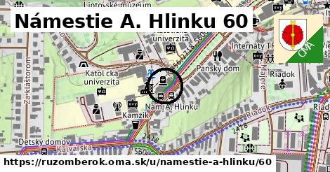 Námestie A. Hlinku 60, Ružomberok