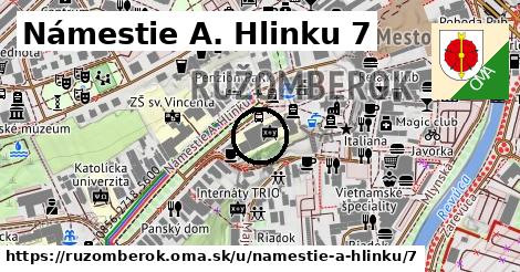 Námestie A. Hlinku 7, Ružomberok