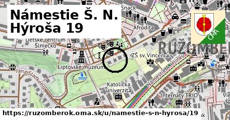 Námestie Š. N. Hýroša 19, Ružomberok