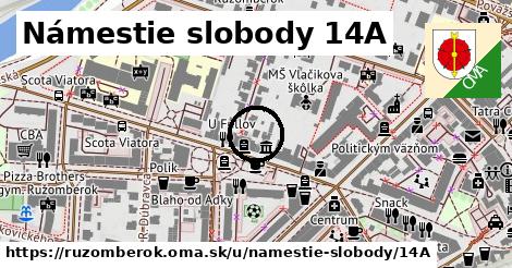 Námestie slobody 14A, Ružomberok