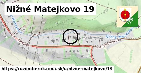 Nižné Matejkovo 19, Ružomberok