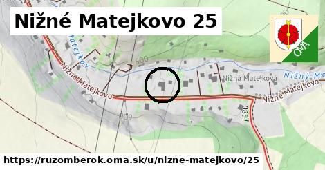 Nižné Matejkovo 25, Ružomberok