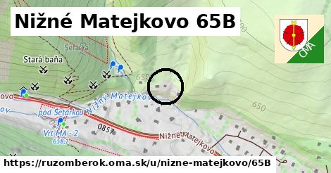 Nižné Matejkovo 65B, Ružomberok