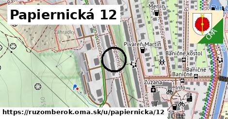 Papiernická 12, Ružomberok