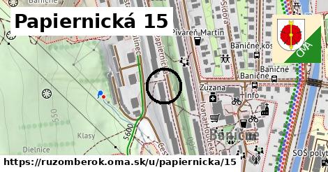 Papiernická 15, Ružomberok