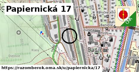 Papiernická 17, Ružomberok