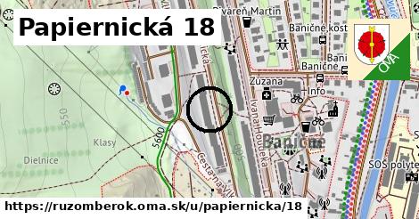 Papiernická 18, Ružomberok