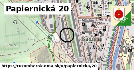 Papiernická 20, Ružomberok