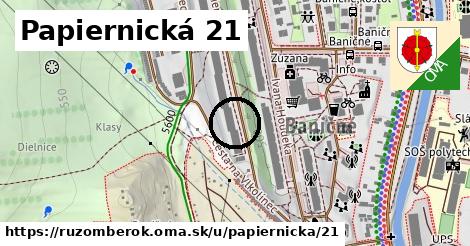 Papiernická 21, Ružomberok