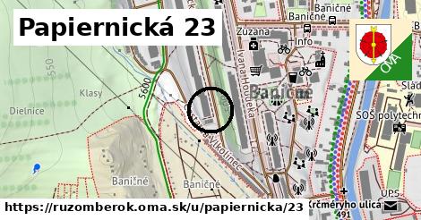 Papiernická 23, Ružomberok