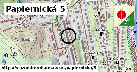 Papiernická 5, Ružomberok