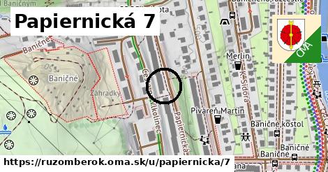 Papiernická 7, Ružomberok