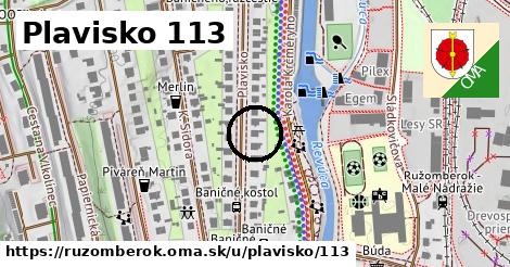 Plavisko 113, Ružomberok