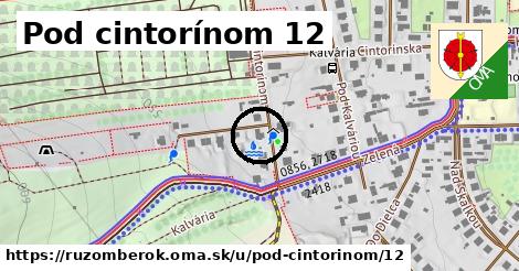 Pod cintorínom 12, Ružomberok