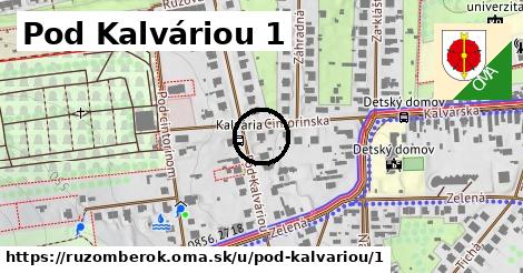 Pod Kalváriou 1, Ružomberok