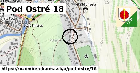 Pod Ostré 18, Ružomberok