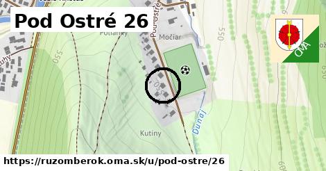 Pod Ostré 26, Ružomberok