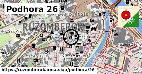 Podhora 26, Ružomberok