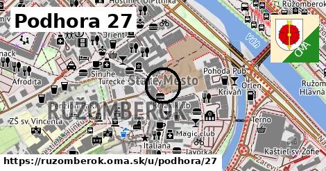 Podhora 27, Ružomberok