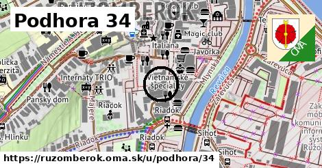 Podhora 34, Ružomberok