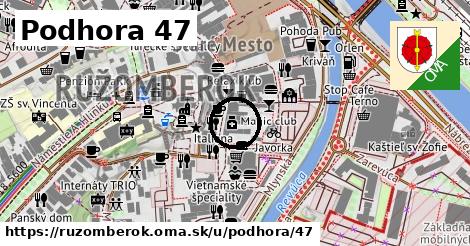 Podhora 47, Ružomberok