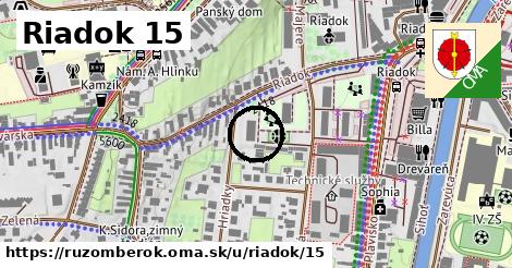 Riadok 15, Ružomberok